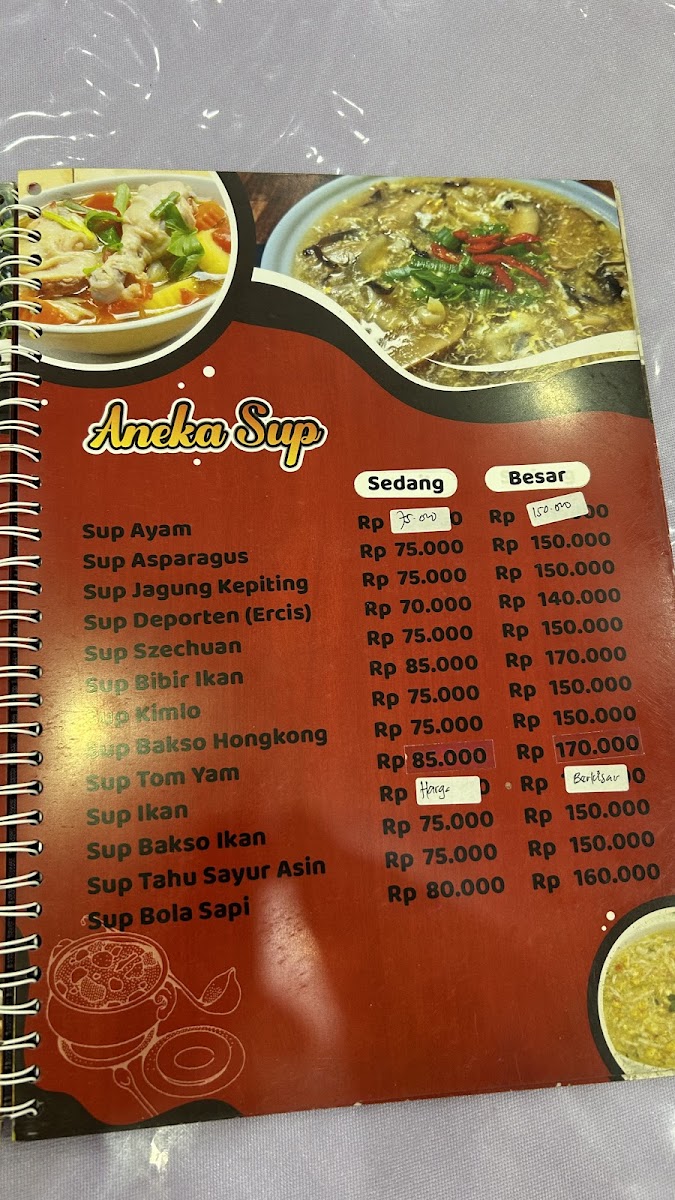 Rumah Makan Surya Menu - Image 1