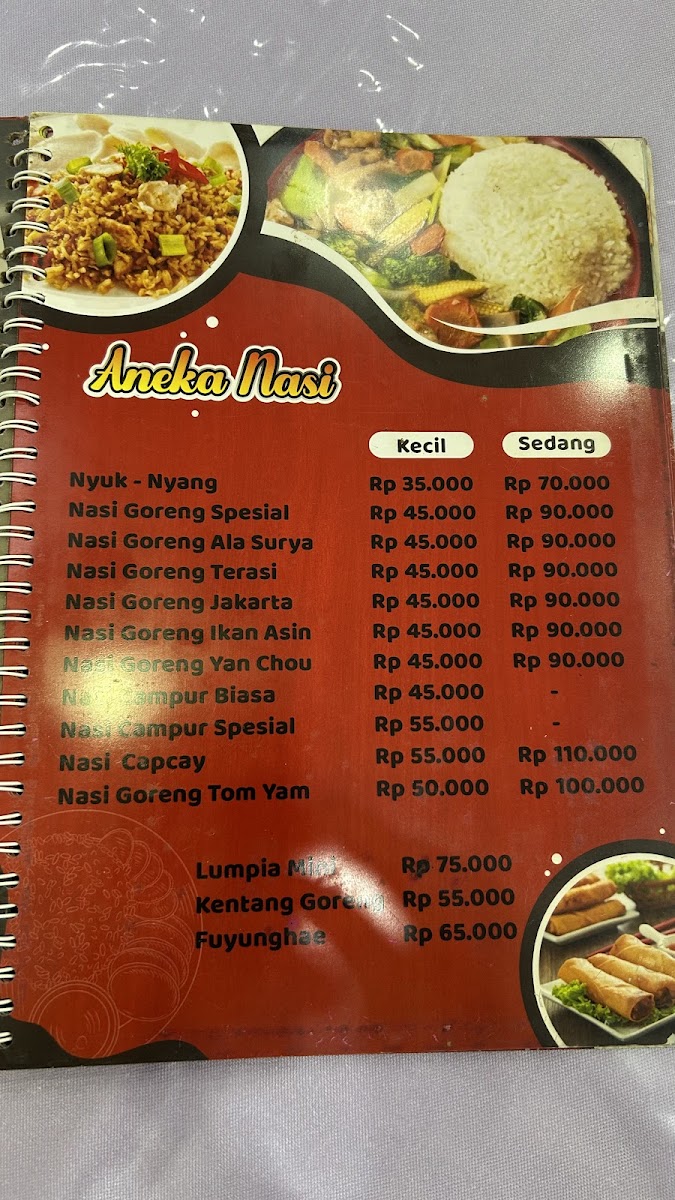 Rumah Makan Surya Menu - Image 3